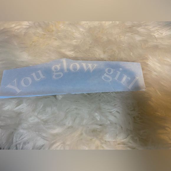 Vinyl You Glow Girl Decals - Picture 2 of 4
